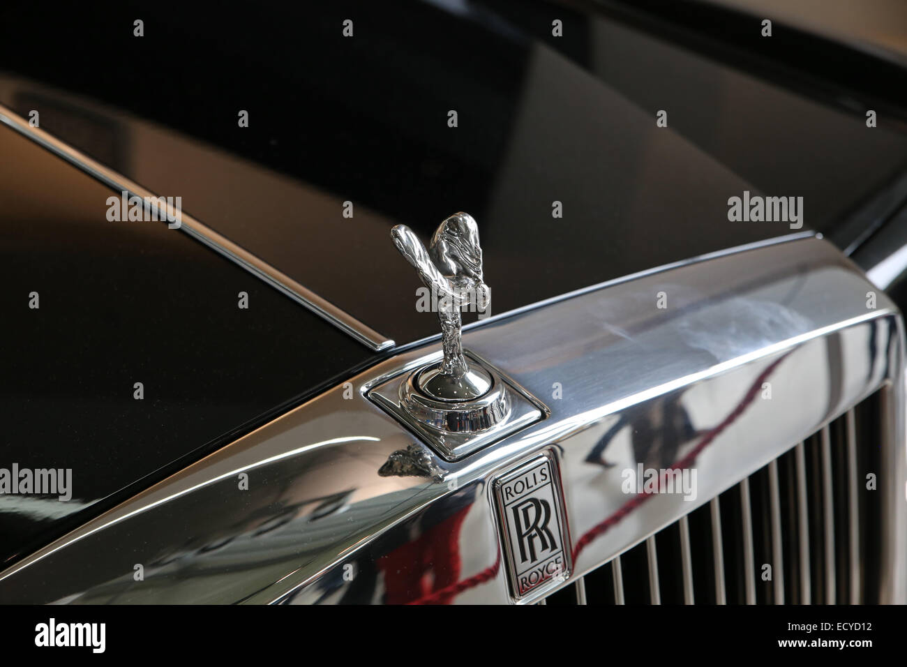 Rolls-Royce Logo Rolls-Royce Auto Stockfoto