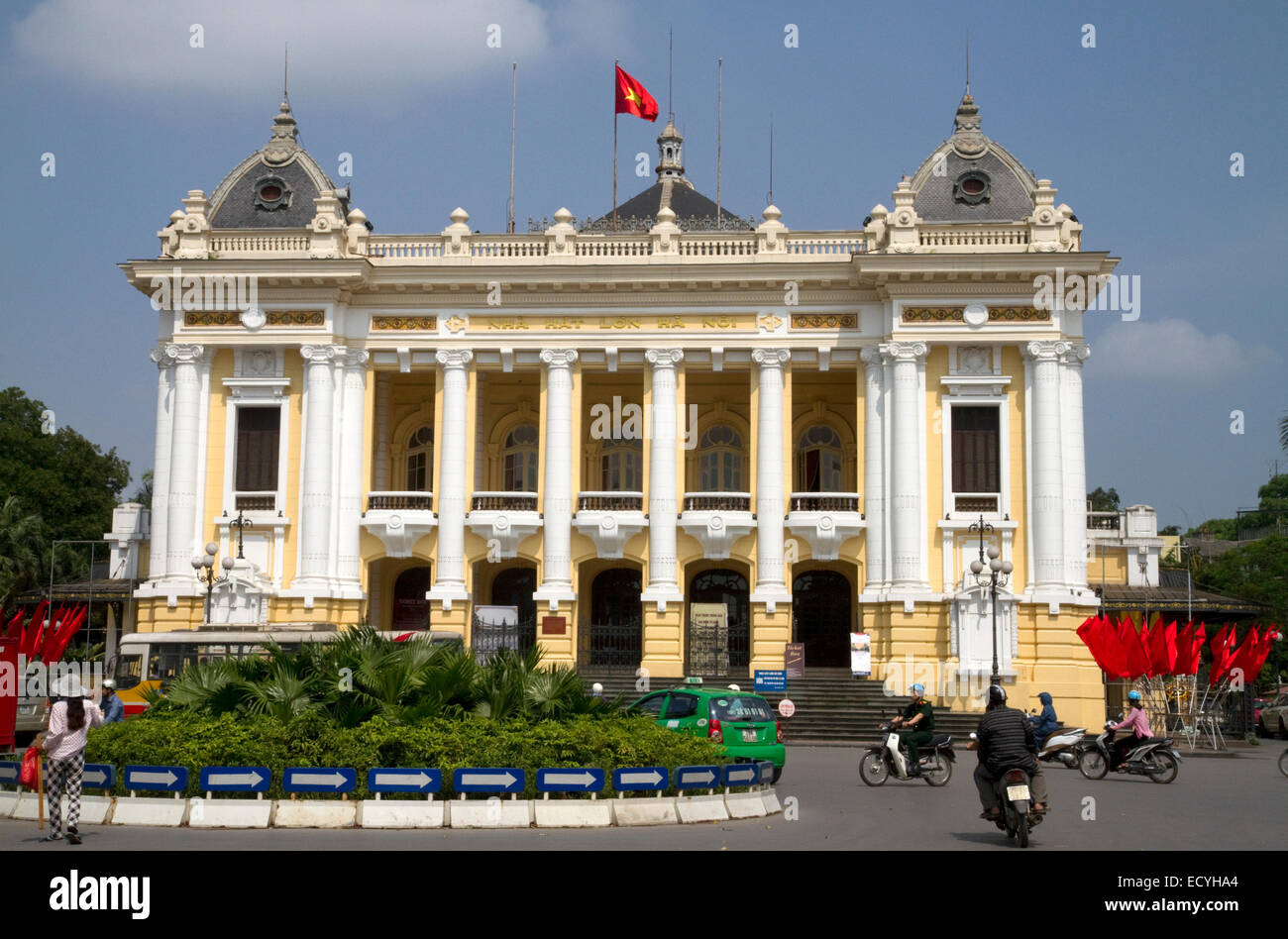 Die Oper von Hanoi in Hanoi, Vietnam. Stockfoto
