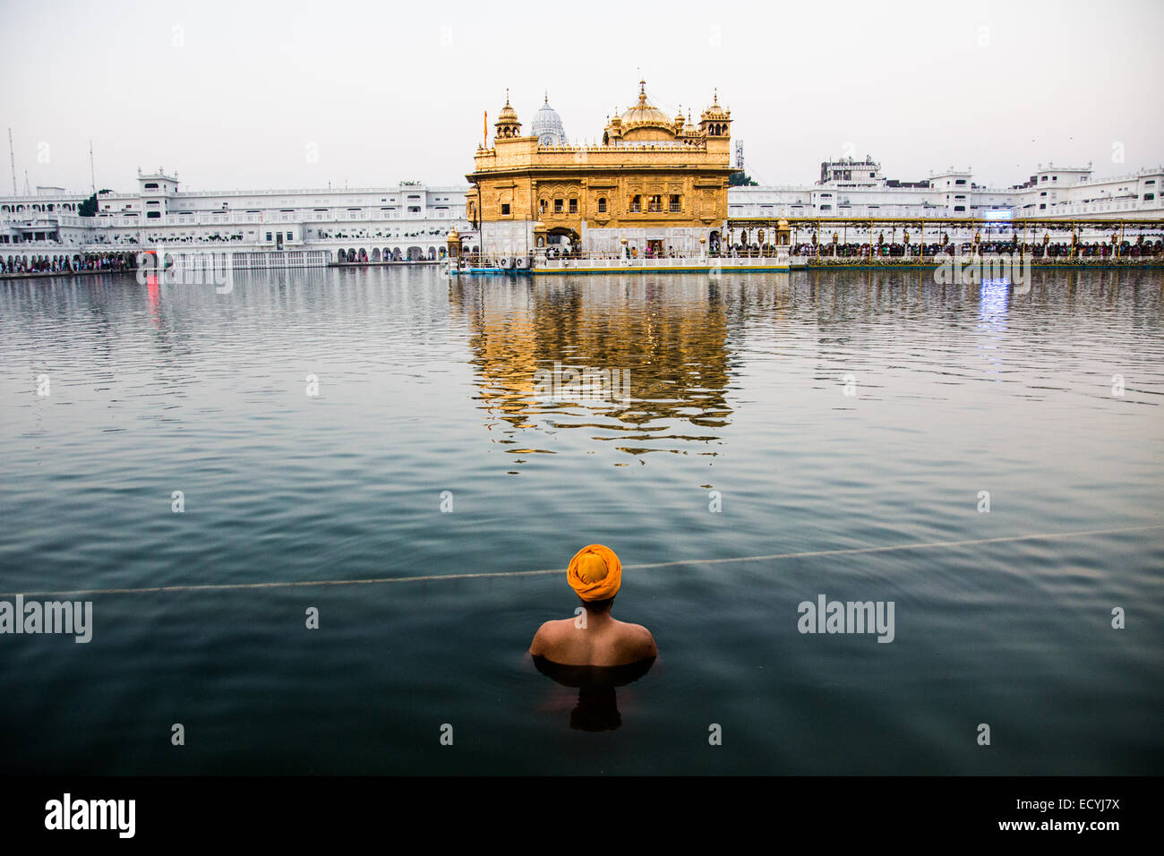 Golden Temple oder Harmandir Sahib Sikh-Tempel in Amritsar, Indien Stockfoto