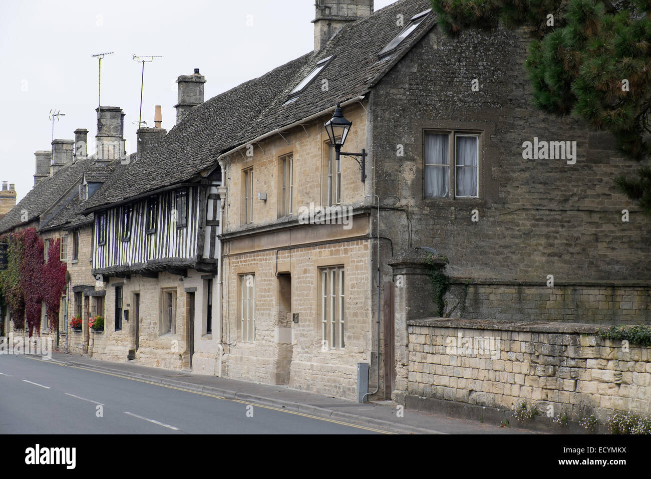 West End Northleach englischen Cotswolds, Gloucestershire Stockfoto