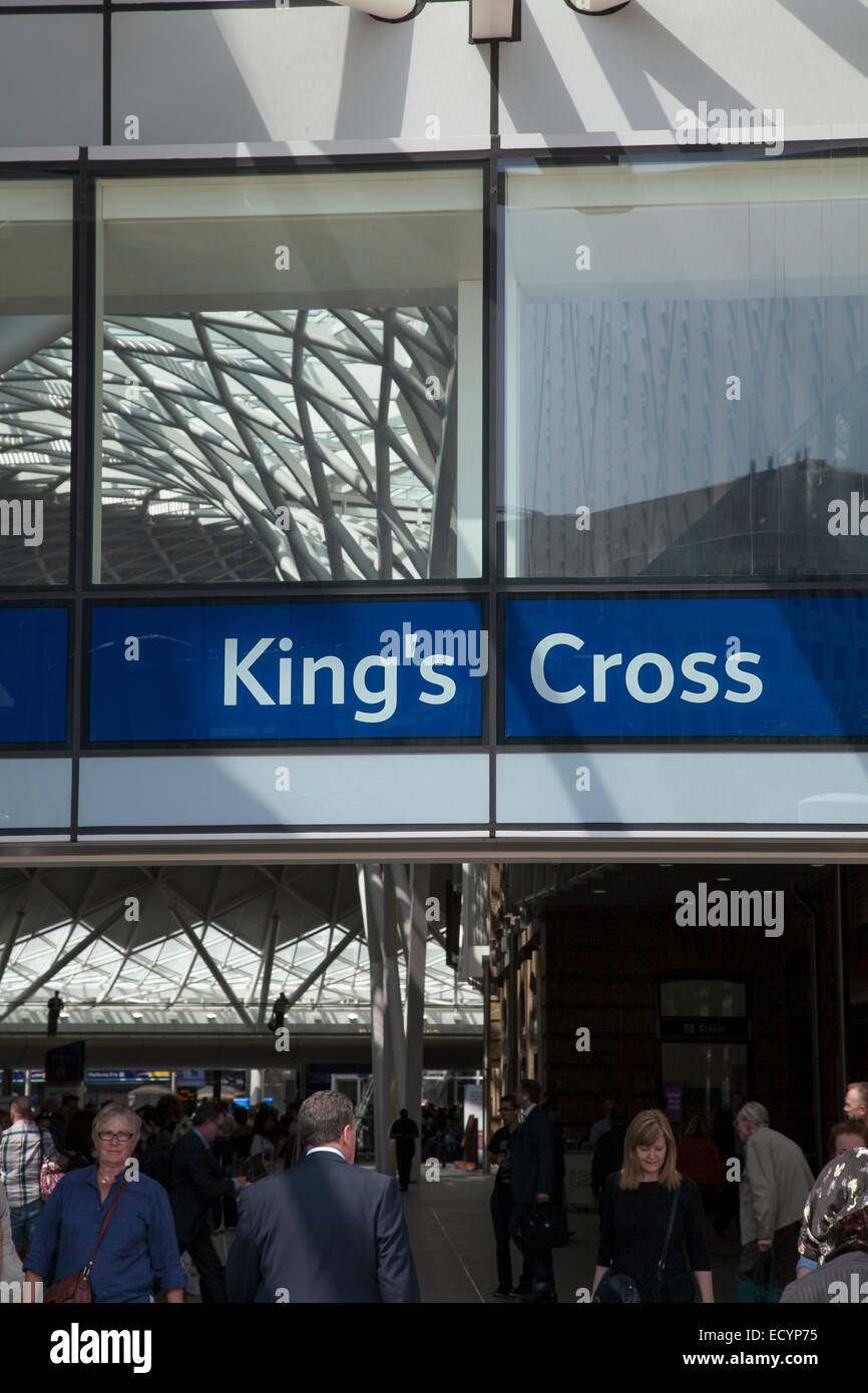 Kings Cross Station Stockfoto