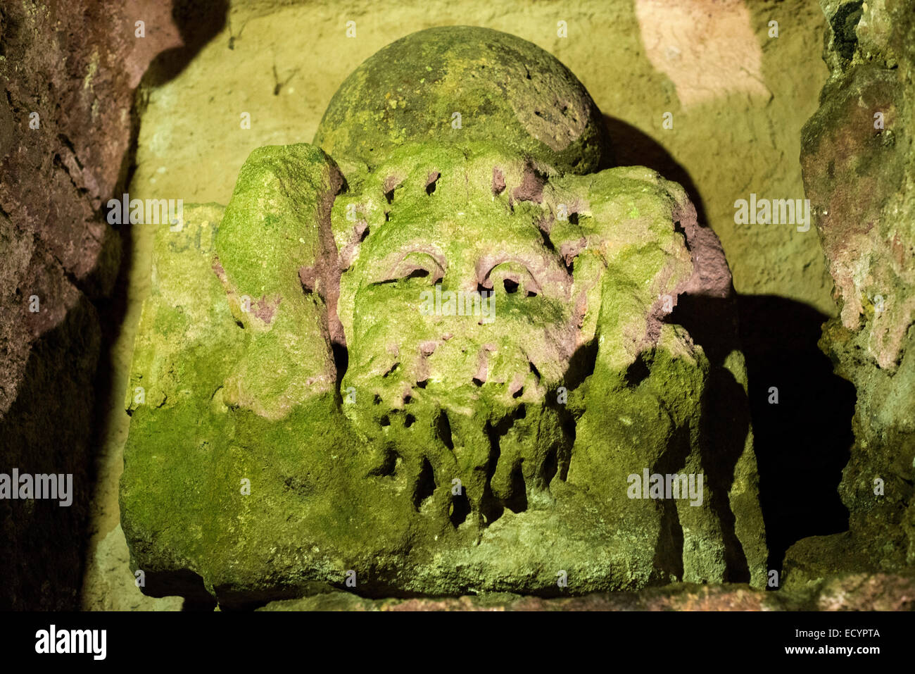 Horreum Romain Museum. Narbonne. Frankreich. Das Horreum ist das einzige Gebäude aus klassischer Zeit, die noch in gesehen werden kann Stockfoto