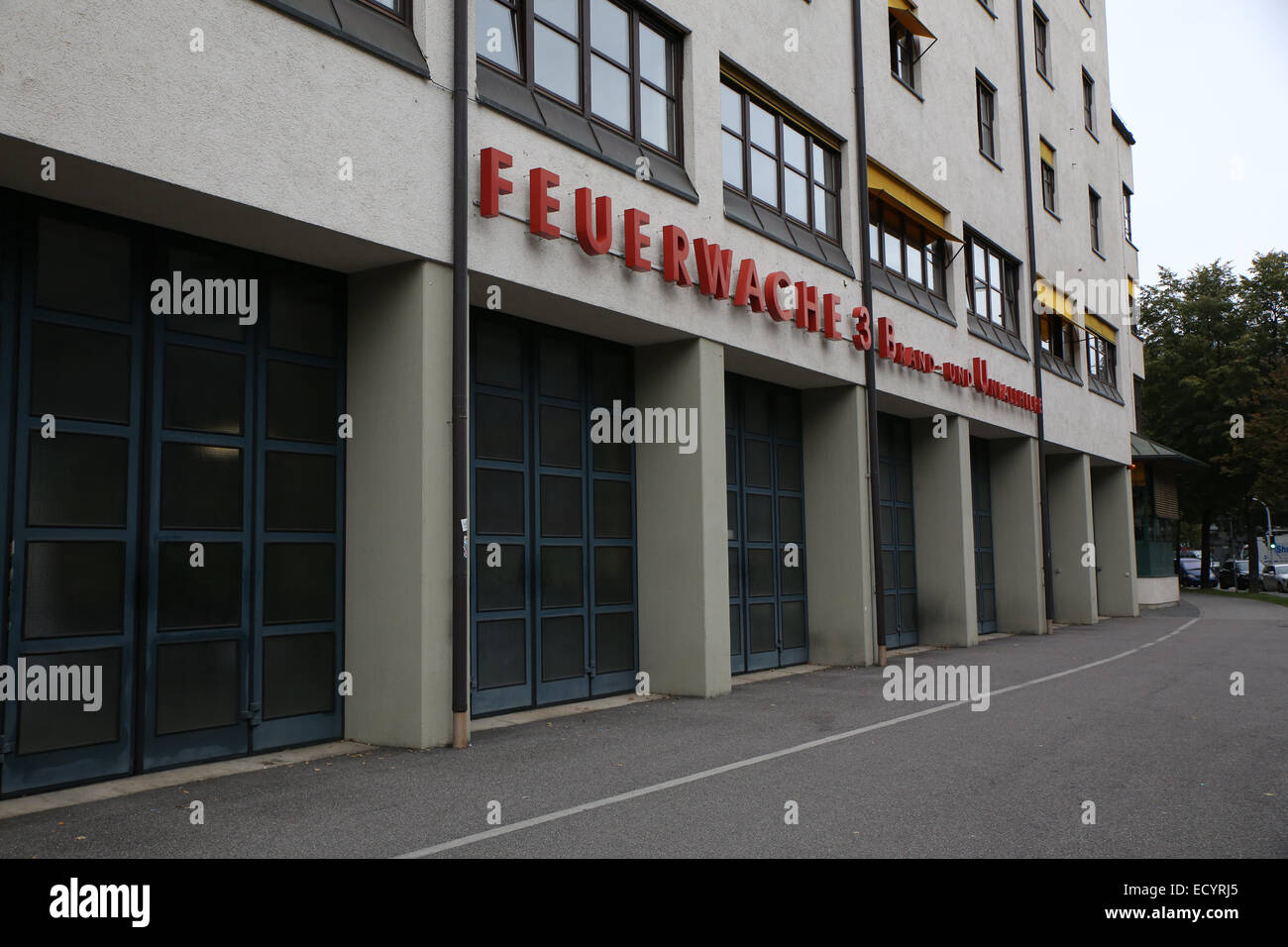 München-Feuerwehr Stockfoto