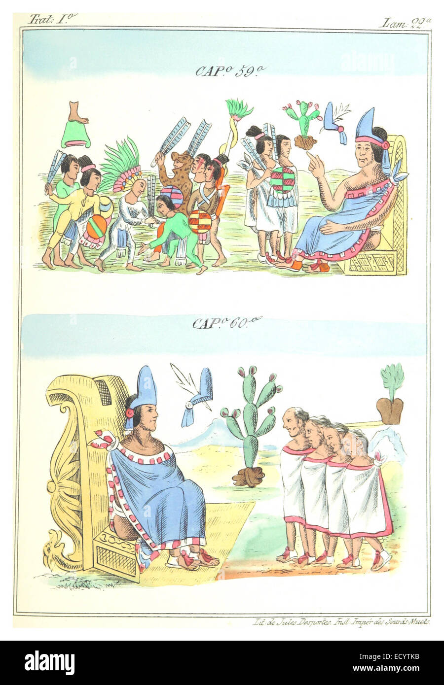 Eine Illustration von D. Dur n aus dem Jahr 1867, die eine detaillierte Karte oder Zeichnung bietet, die wahrscheinlich historische oder geografische Details erfasst und den Beitrag des Künstlers zur Dokumentation der Landschaft dieser Zeit zeigt. Stockfoto