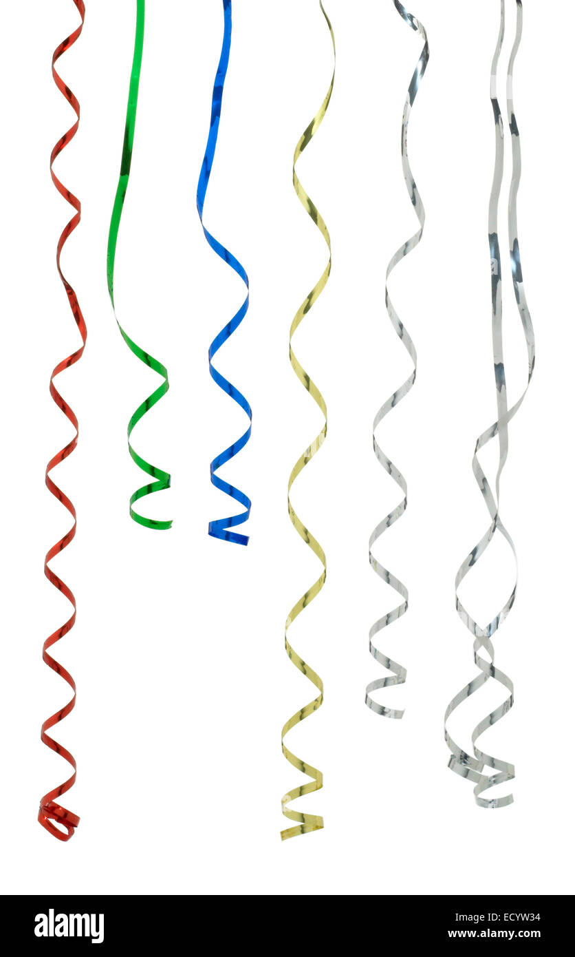 Luftschlangen Aus Krepppapier – 4 Rollen, Violett & Gold, Je über 21 M Lang