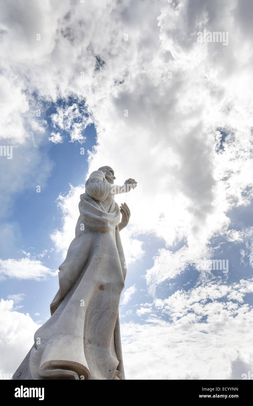 Jesus Christus-Statue in Havanna, Kuba Stockfoto