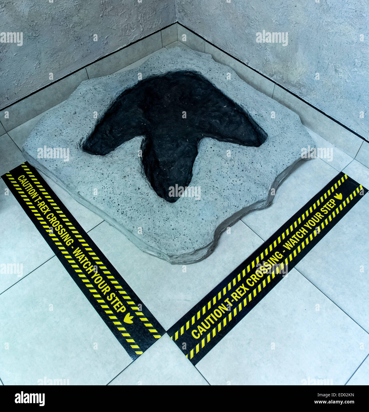 Santee, Kalifornien, USA. 22. Dezember 2014. Die Erstellung und Earth History Museum lehnt wissenschaftliche Beweise und verkündet, Kreationismus und Intelligent Design, die biblische Sicht, dass die Erde von Gott in sechs Tagen nicht mehr als 10.000 Jahren erschaffen wurde. © Brian Cahn/ZUMA Draht/Alamy Live-Nachrichten Stockfoto