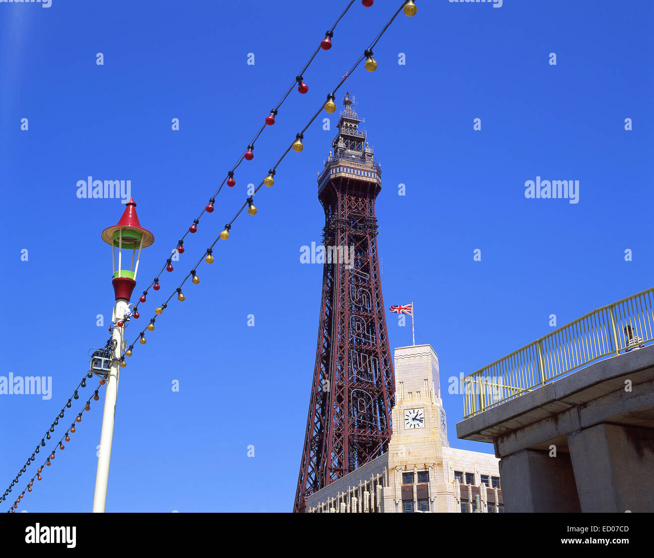Blackpool Tower, Blackpool, Lancashire, England, Vereinigtes Königreich Stockfoto