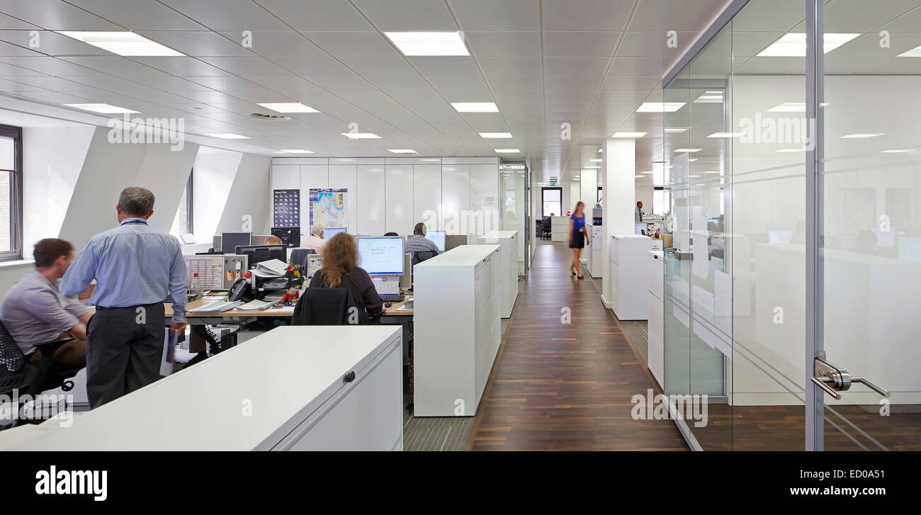 Saipem Headquarters, Kingston-upon-Thames, Kingston-upon-Thames, Großbritannien. Architekt: John Robertson Architects, 2013. Pan Stockfoto
