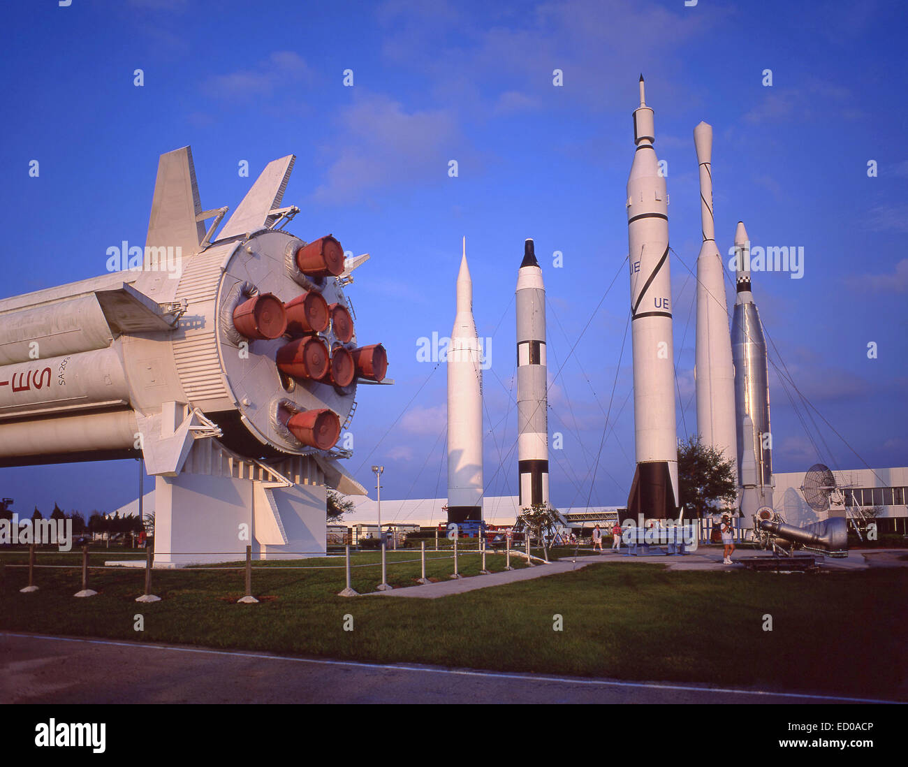 Spaceport USA, J.F.Kennedy Raumfahrtzentrum, Merritt Insel, Florida, Vereinigte Staaten von Amerika Stockfoto