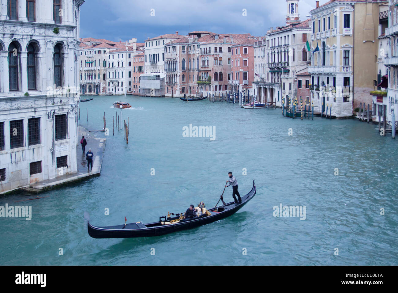 Gondeln Venedig Italien TV000300 Stockfoto