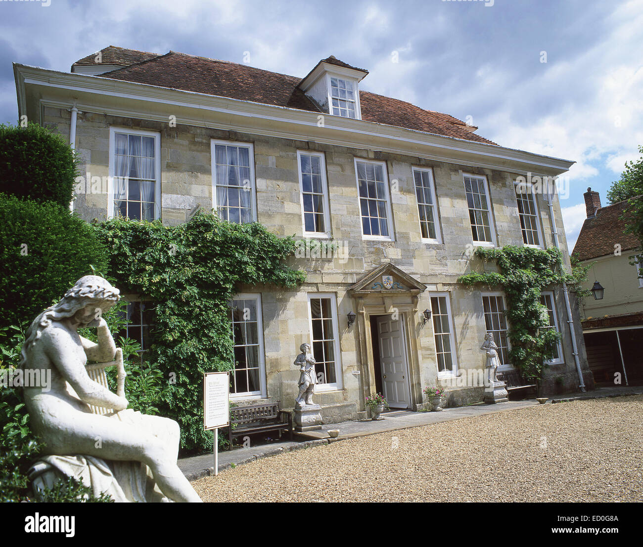 15. Jahrhundert Malmesbury Haus, Nähe Kathedrale, Salisbury, Wiltshire, England, Vereinigtes Königreich Stockfoto