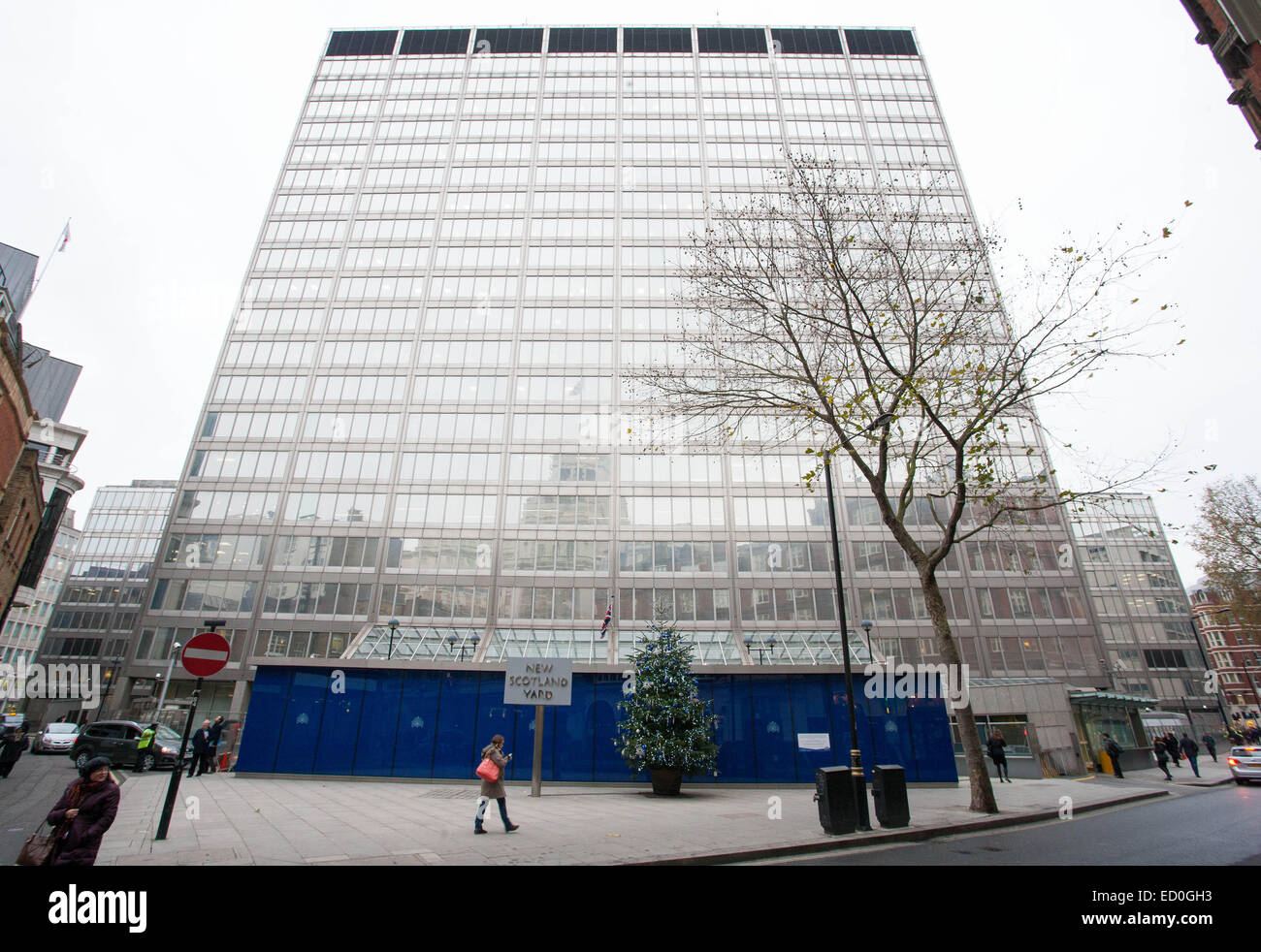 Metropolitan Police Headquarters, New Scotland Yard, 8-10 Broadway, London SW1H 0BG, Großbritannien Stockfoto
