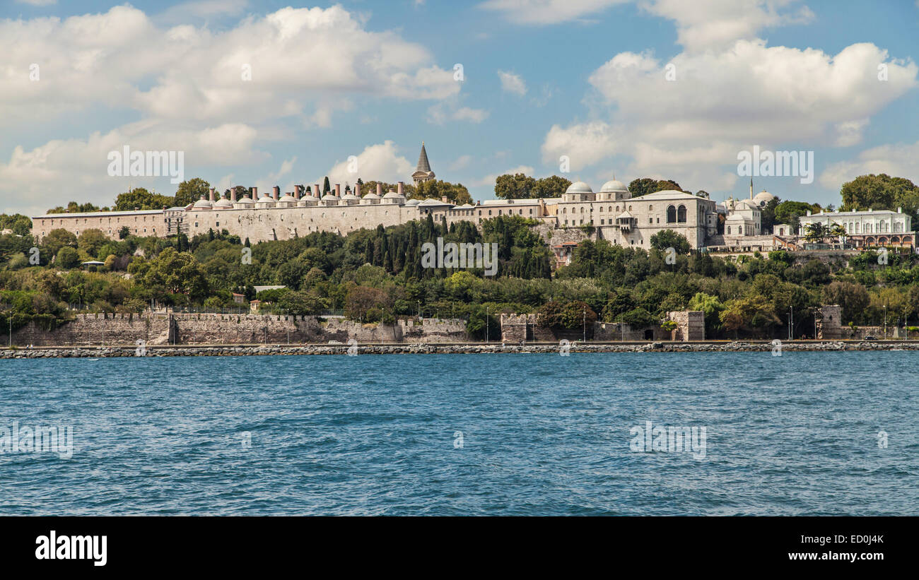Topkapi-Palast in Istanbul, Türkei. Stockfoto