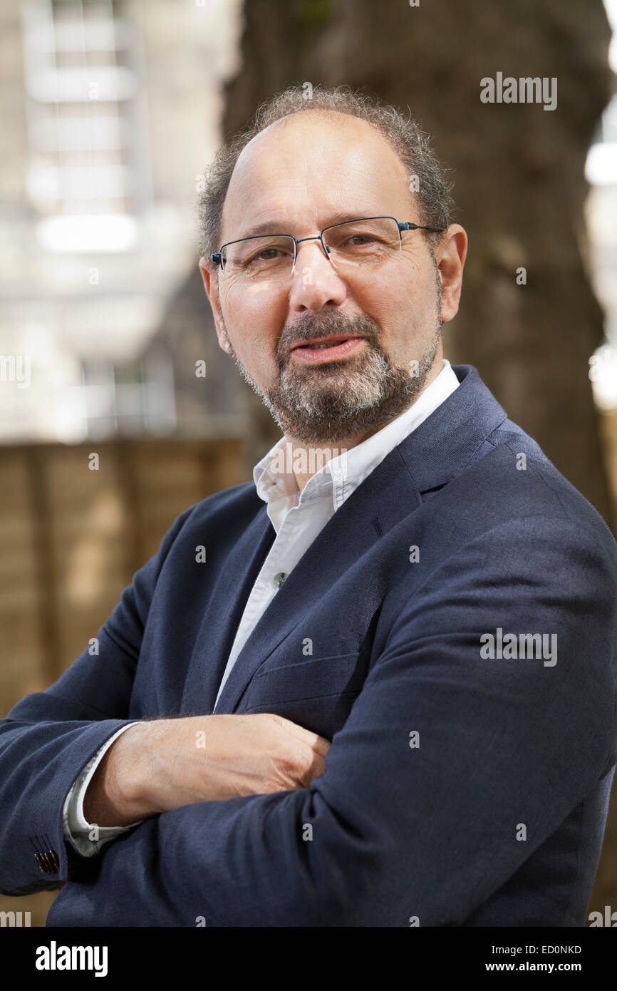 Richard Sakwa, Autor und Professor für russische und europäische Politik an der Edinburgh International Book Festival 2014. Edinburgh, Schottland. 17. August 2014 Stockfoto