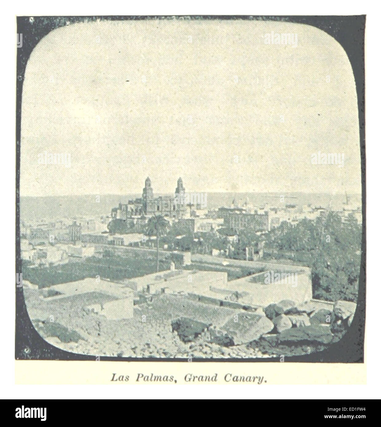 Salmond(1896) pg172 Las Palmas, Gran Canaria Stockfoto