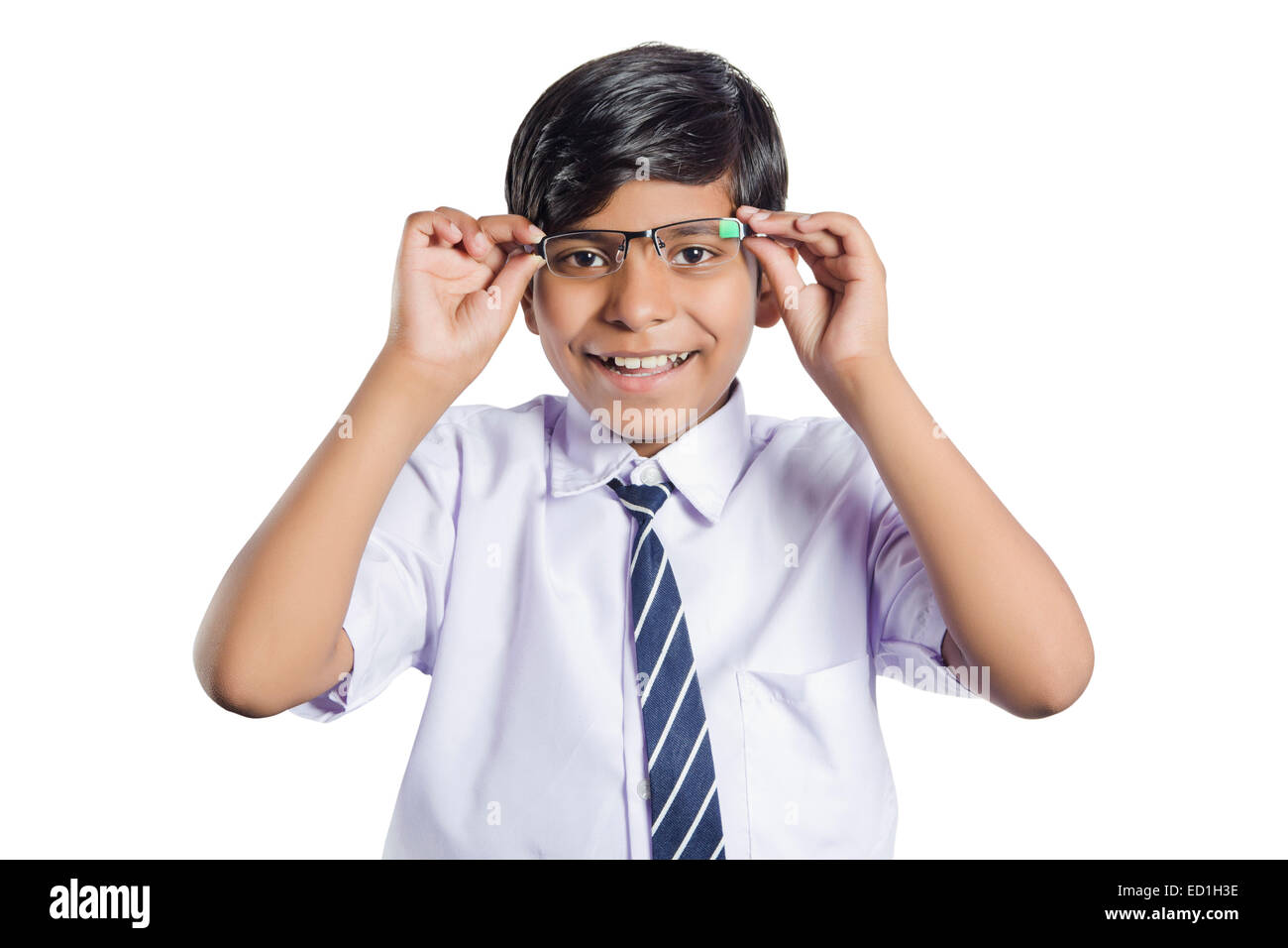 1 indische Kinder Schule Schüler Stockfoto