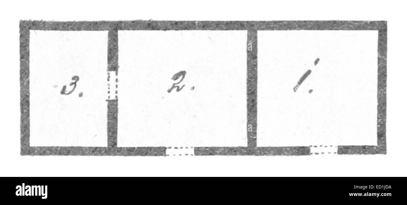 Eine Illustration aus UTACD (Unité de Tactique et de Cartographie Détaillée), die eine militärische oder geografische Karte mit detaillierten topografischen Merkmalen zeigt. Stockfoto