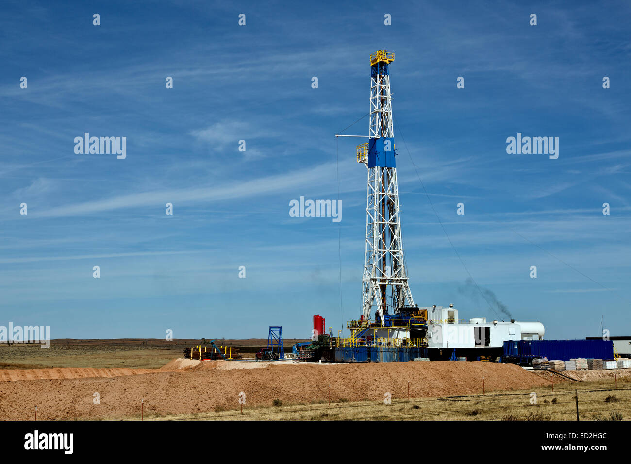 Flex Bohrständer operativen, Texas Stockfoto