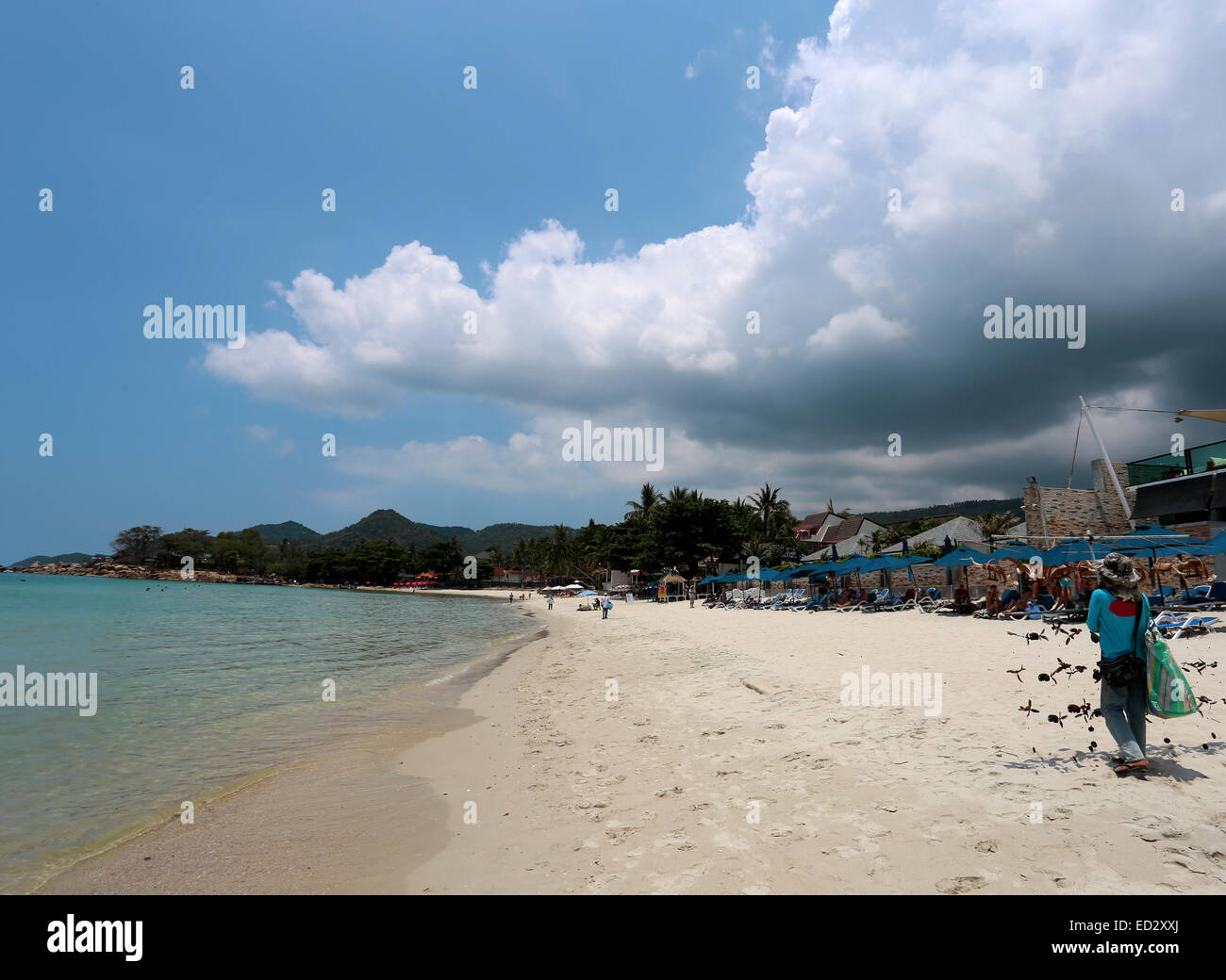 Chaweng Beach Stockfoto