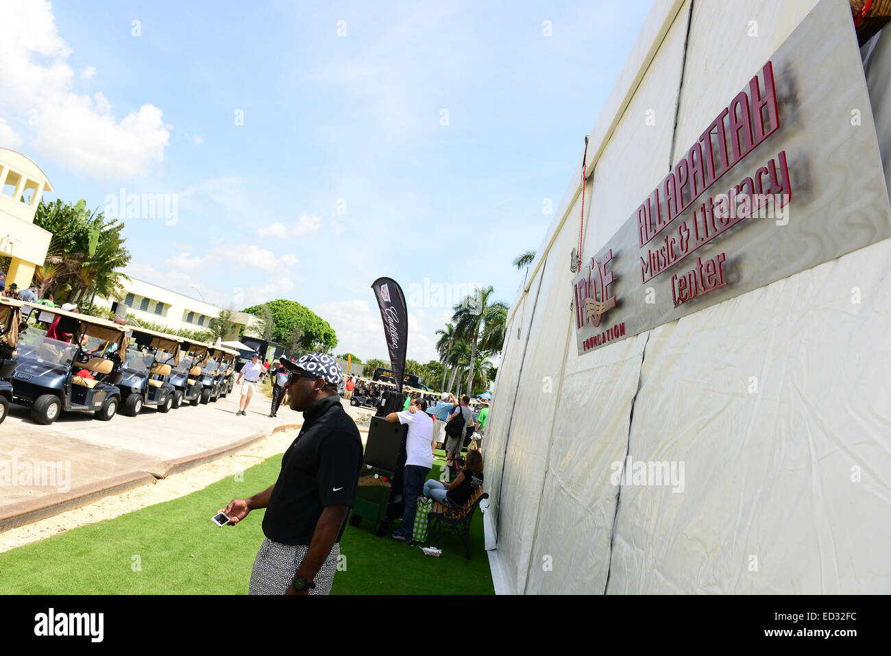 10. Jahrestagung Irie Wochenende - Celebrity Golf-Turnier mit: Atmosphäre wo: Miami Beach, Florida, Vereinigte Staaten, wann: 20. Juni 2014 Stockfoto