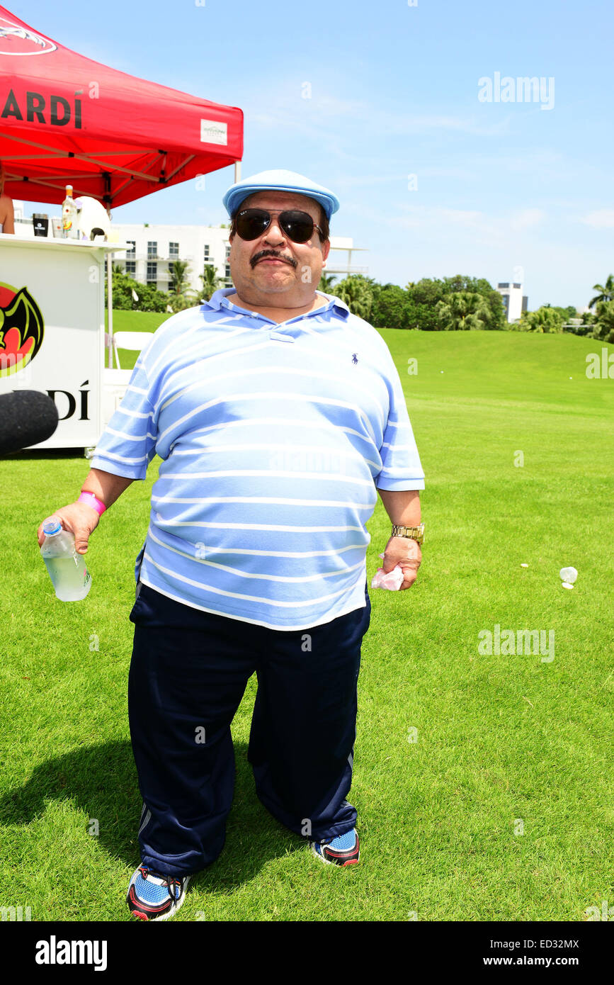 10. Jahrestagung Irie Wochenende - Celebrity Golf-Turnier mit: Chuy Bravo wo: Miami Beach, Florida, Vereinigte Staaten, wann: 20. Juni 2014 Stockfoto