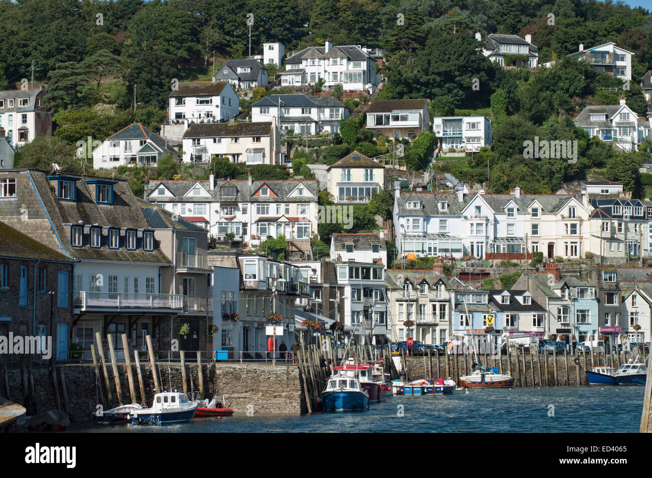 Fischerei Dorf von Looe, Cornwall, England Stockfoto