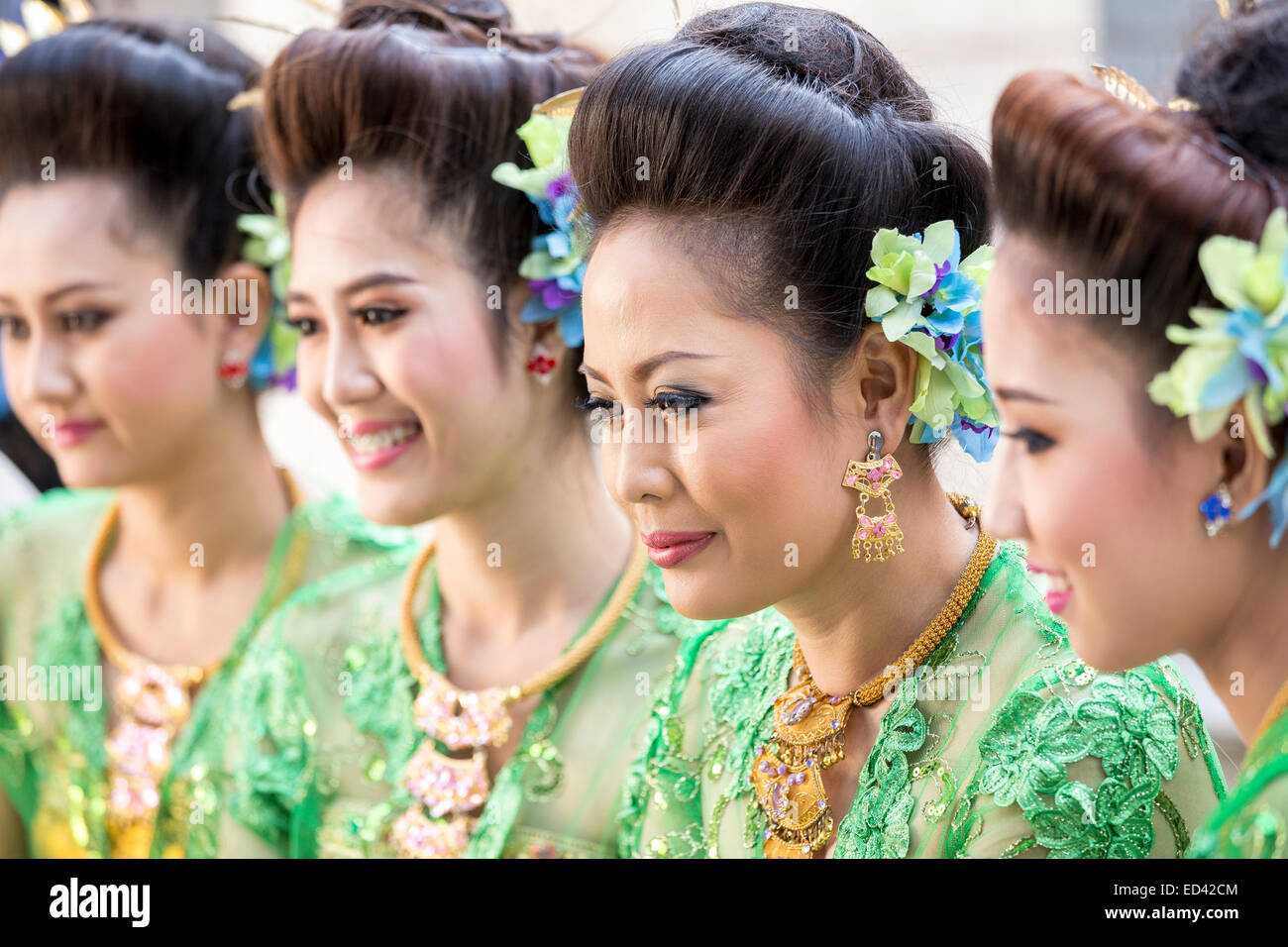 Thai Tänzer Stockfoto