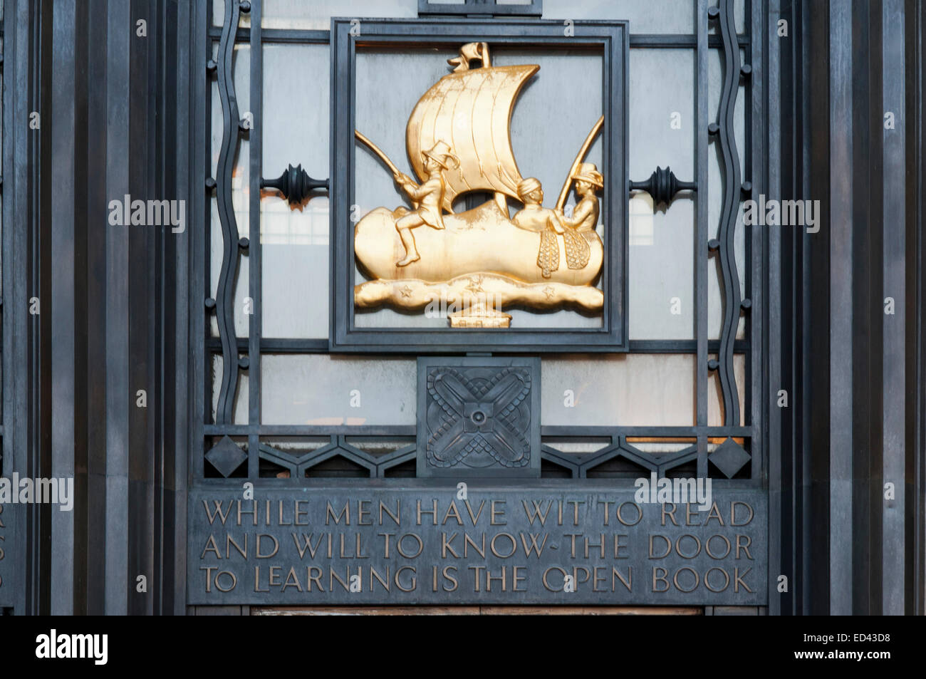 Brooklyn Public Library. Brooklyn Public Library, der fünfte Bibliotheksorganisation in den Vereinigten Staaten in der Reihenfolge ihrer Bedeutung, se Stockfoto