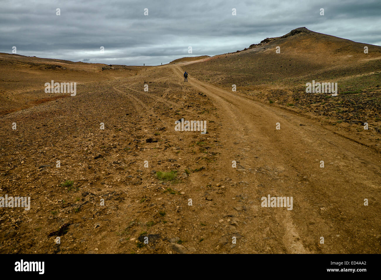 Namafjall, Island Stockfoto