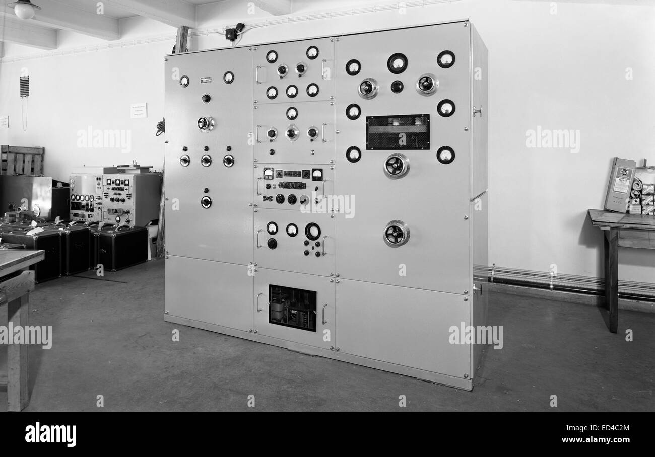 1kW B-modulierten Funksender in Yleisradio Werkstatt hergestellt Stockfoto