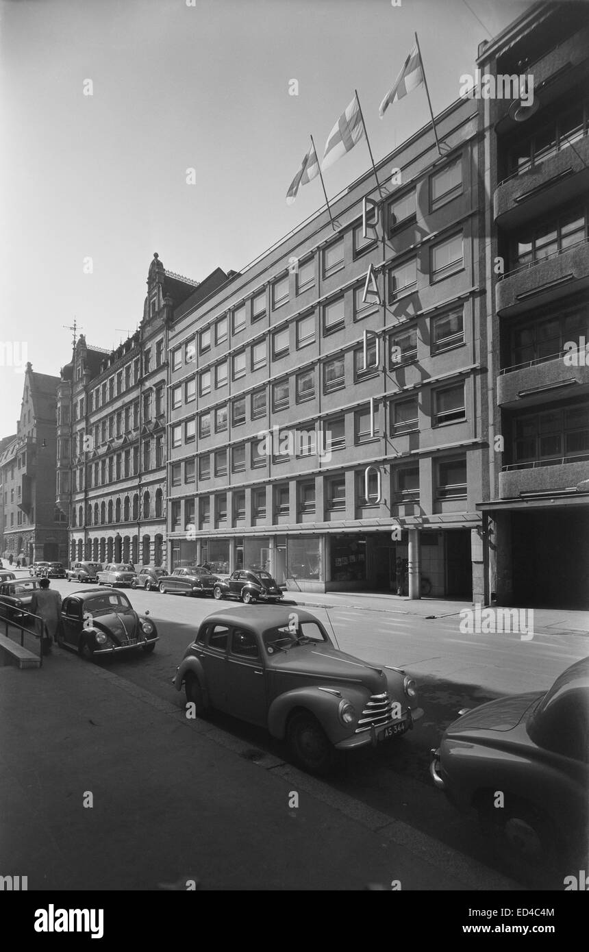 Der Radio House, Unioninkatu, Helsinki, ca. 1953 Stockfoto