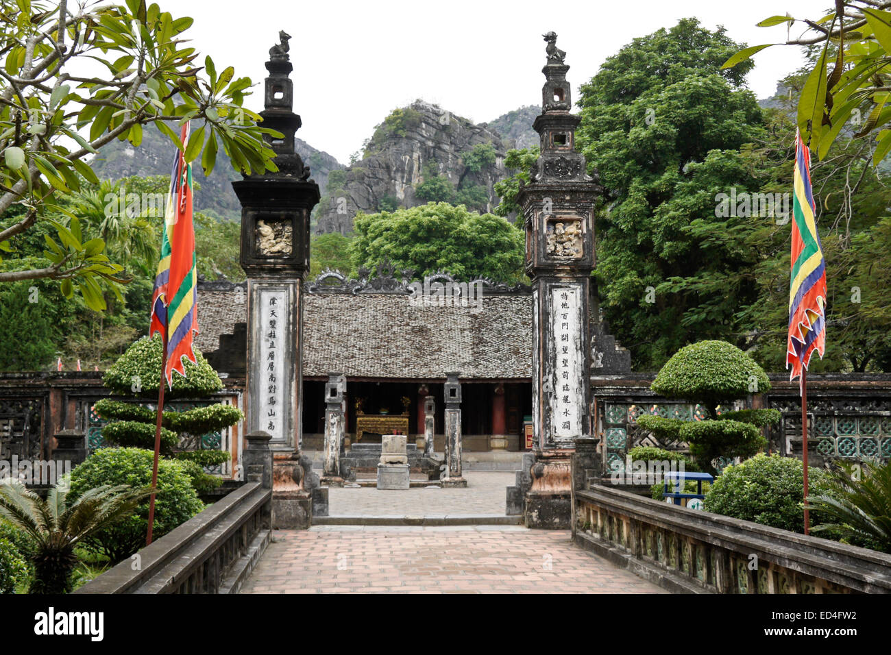 Dinh Tien Hoang Tempel, Hoa Lu, Vietnam Stockfoto