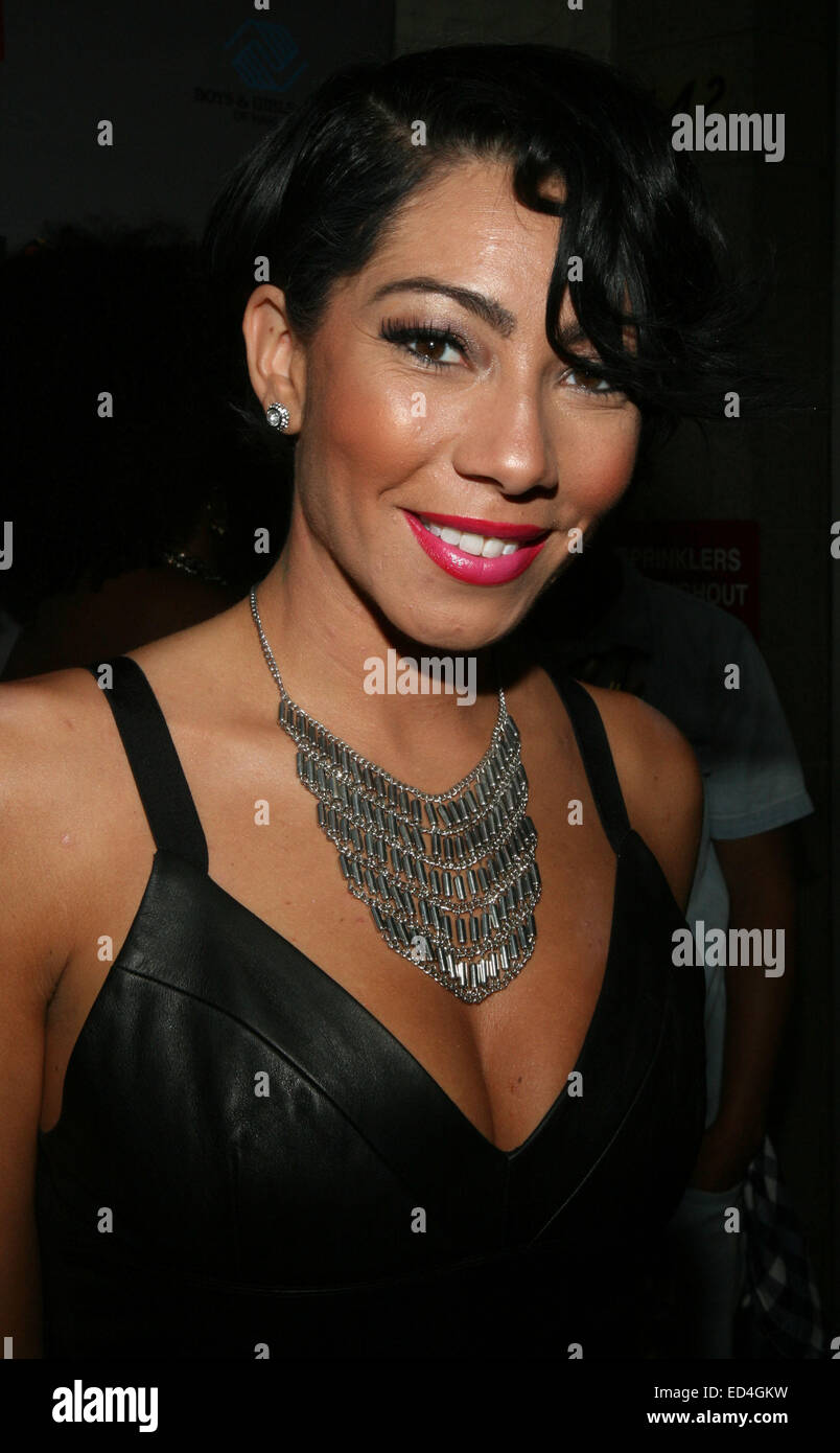 REVOLT TV Hallo Harlem mit eine besondere Leistung von Held im Studio Museum of Harlem Featuring: Bridget Kelly Where: New York, New York, Vereinigte Staaten von Amerika bei: 23. Juni 2014 Stockfoto