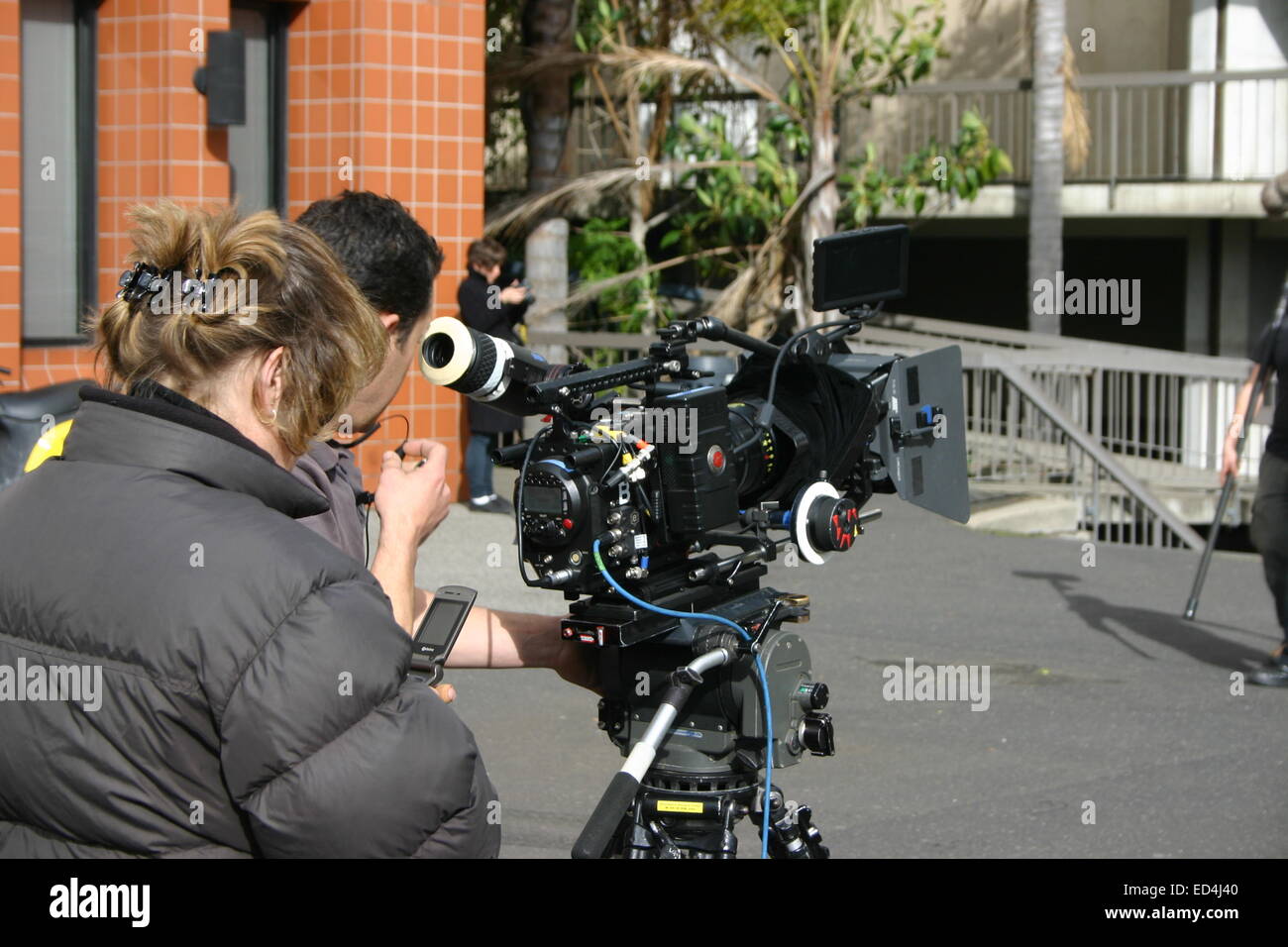 Red One, Motion Picture Film-Kamera - während der Dreharbeiten auf den  verschiedenen "Hawke Stockfotografie - Alamy