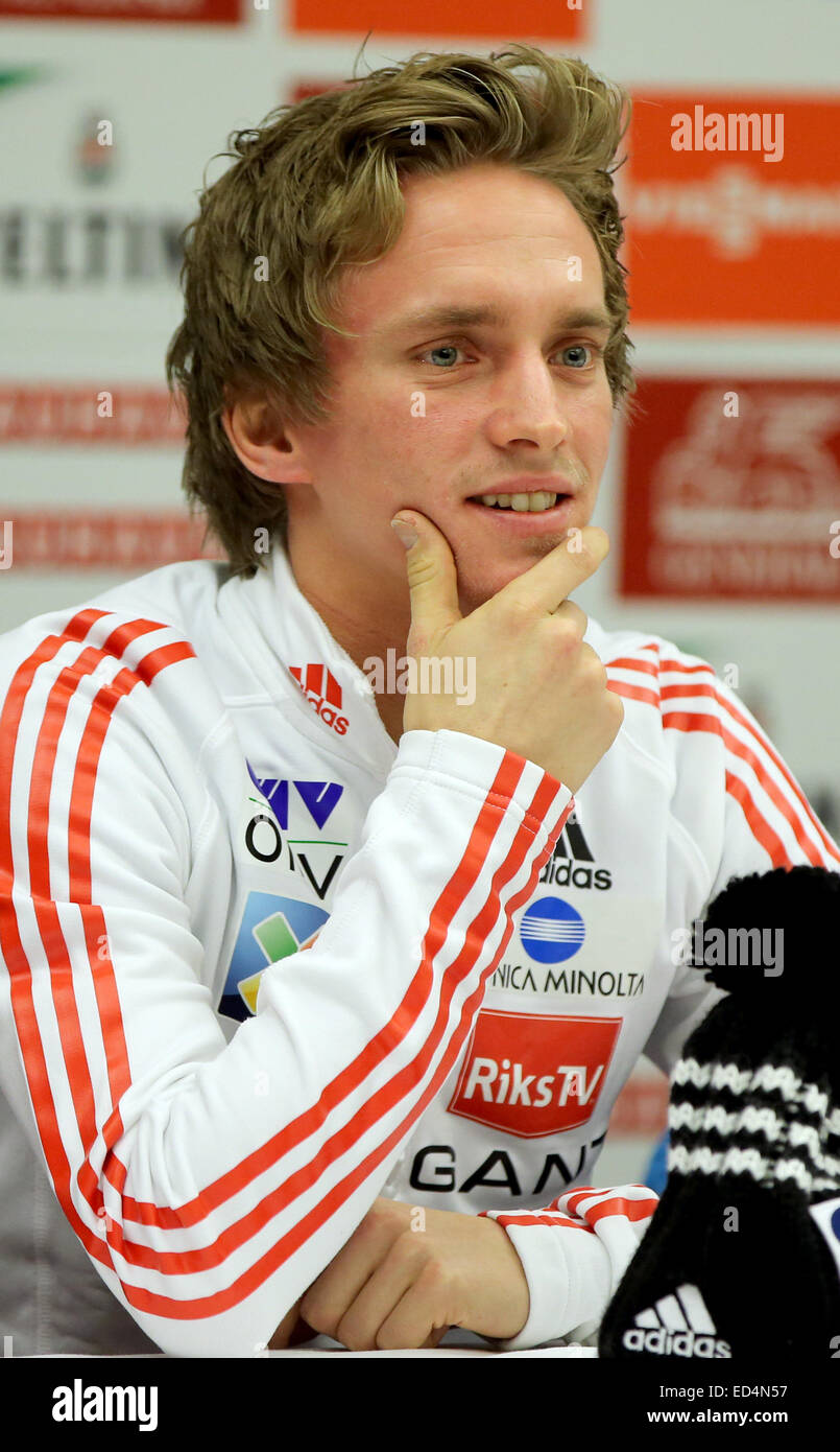 Oberstdorf, Deutschland. 26. Dezember 2014. Norwegischer Skispringer