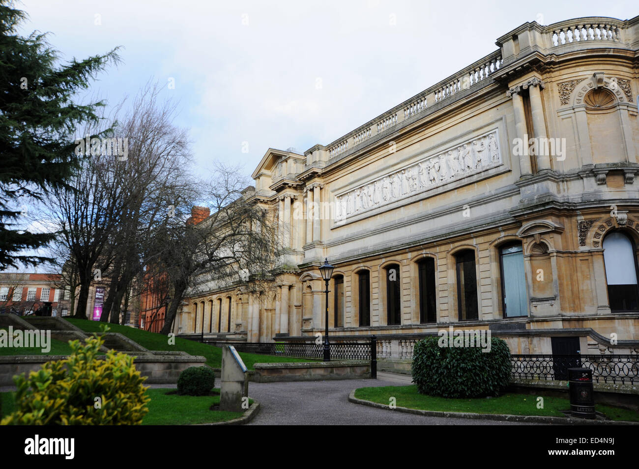 Wolverhampton West Midlands UK - Wolverhampton Art Gallery außen Stockfoto