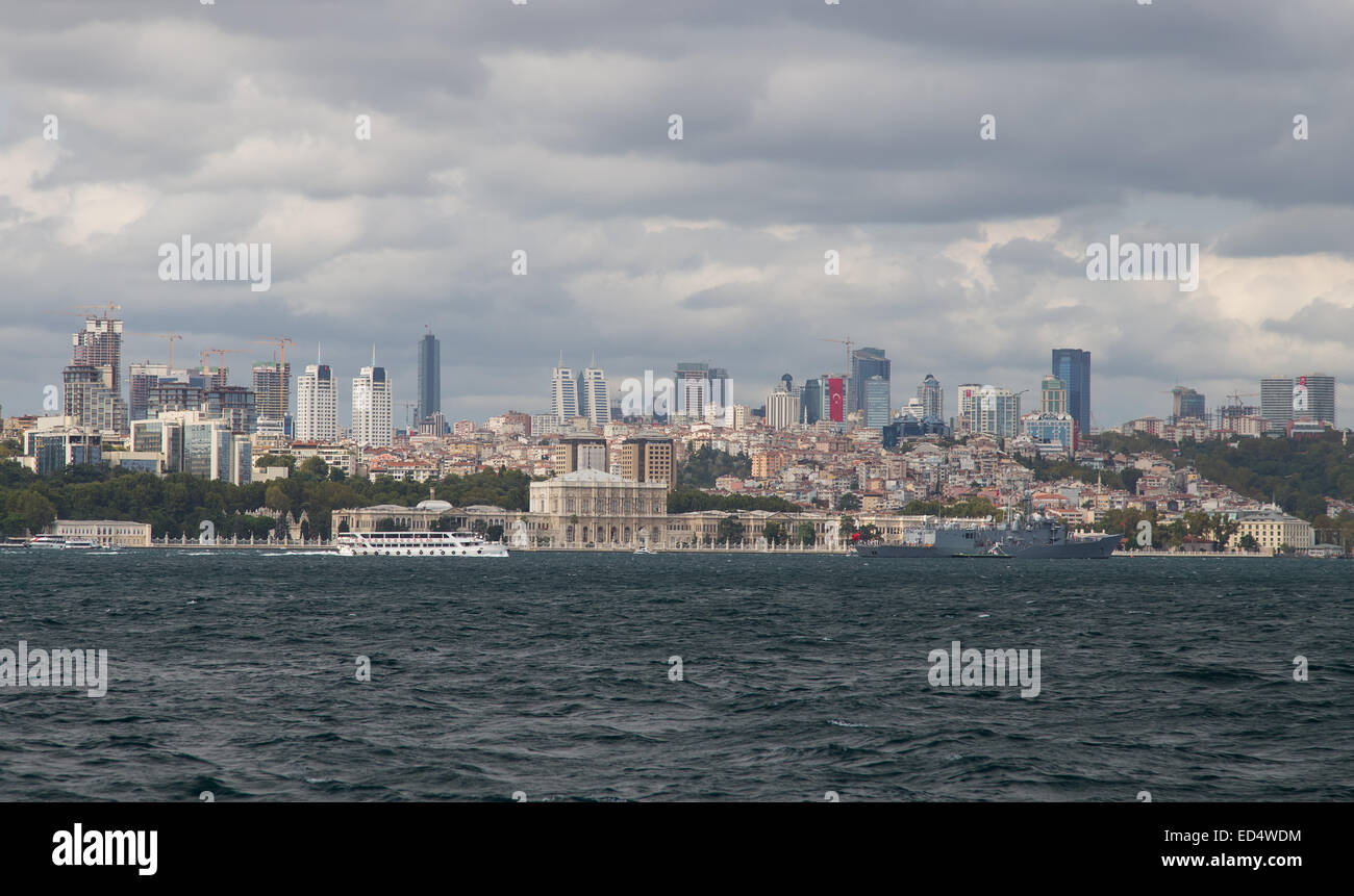 Besiktas Bezirk europäische Seite Istanbul City Stockfoto