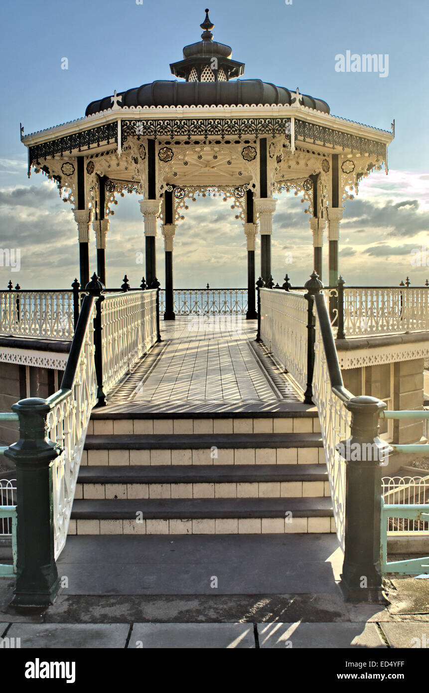 Der Musikpavillon in Brighton in Sussex Stockfoto