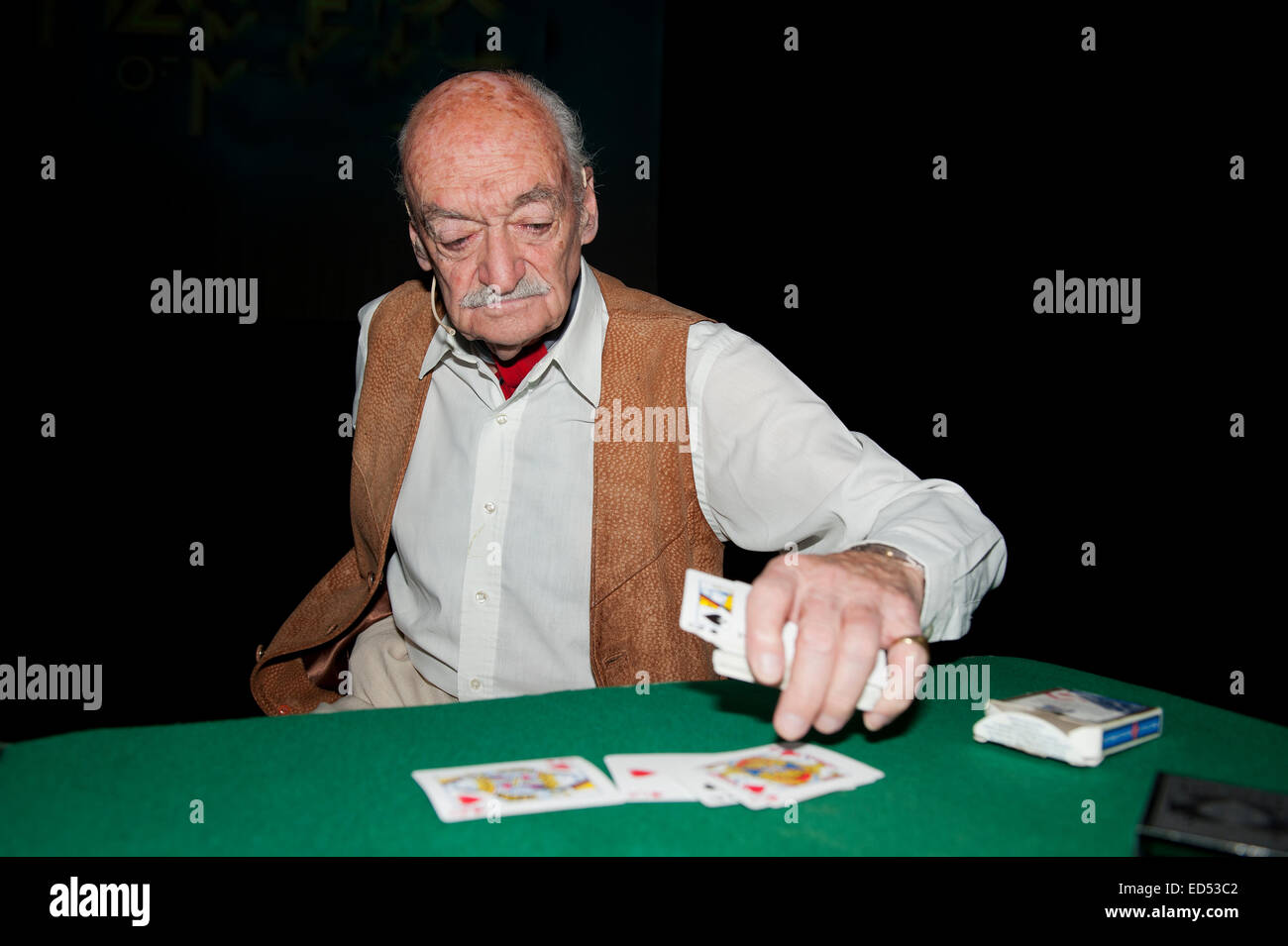 René Lavand Magier an Meister der Magie 2012 Stockfoto