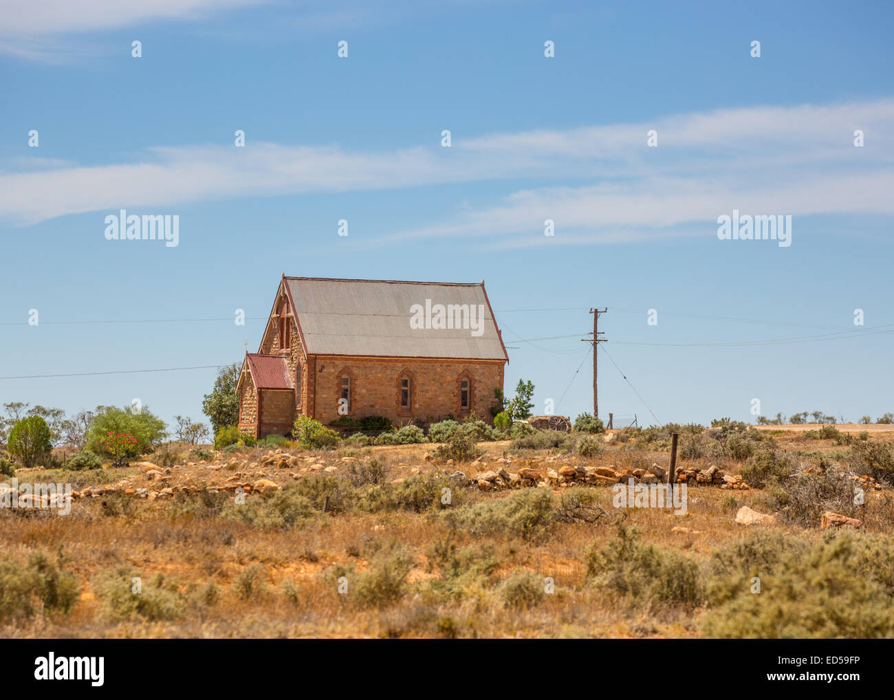 Lightning Ridge Australien Stockfoto