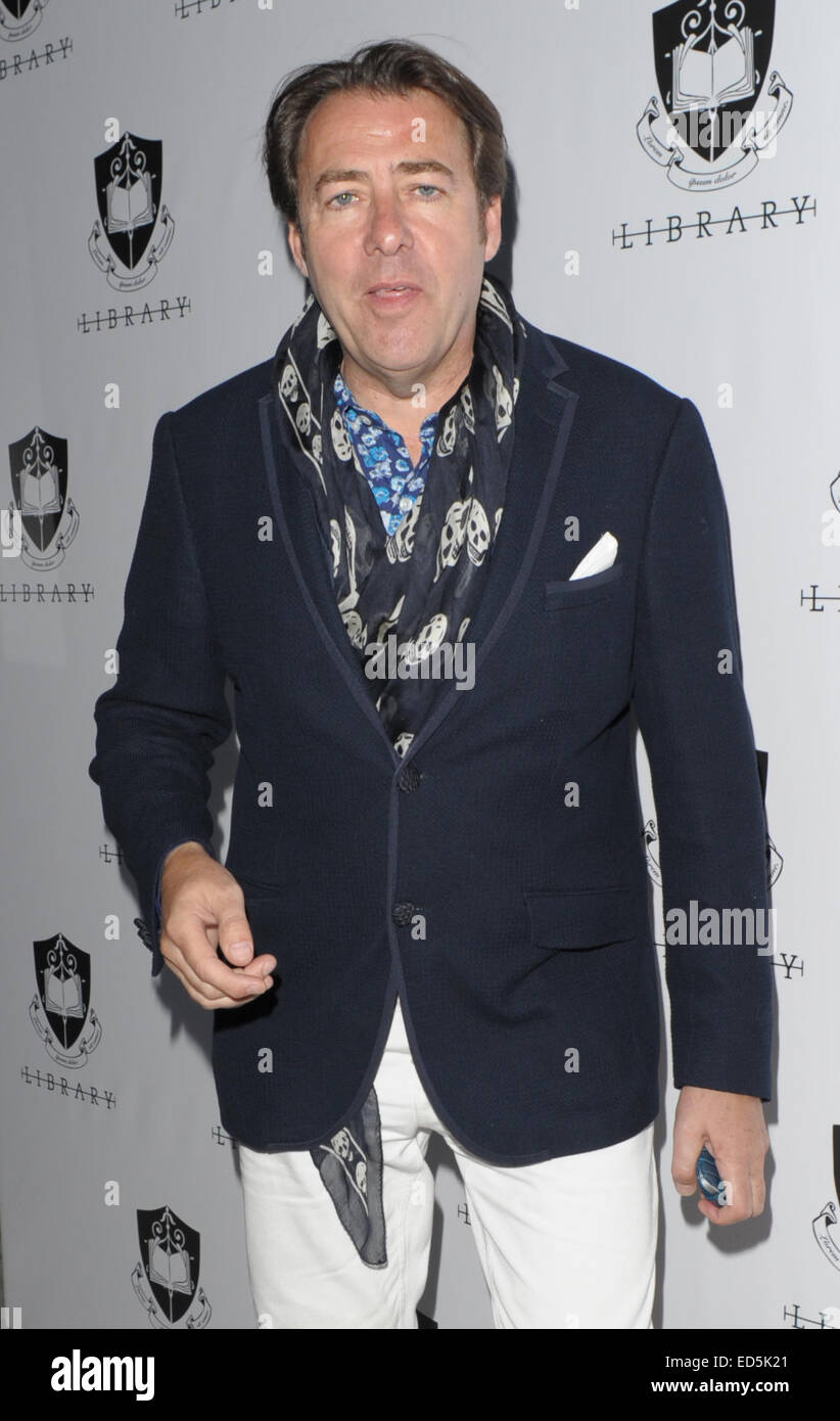 Promis bei The London Library Private club Start - Ankünfte Featuring: Jonathan Ross Where: London, Vereinigtes Königreich bei: 25. Juni 2014 Stockfoto