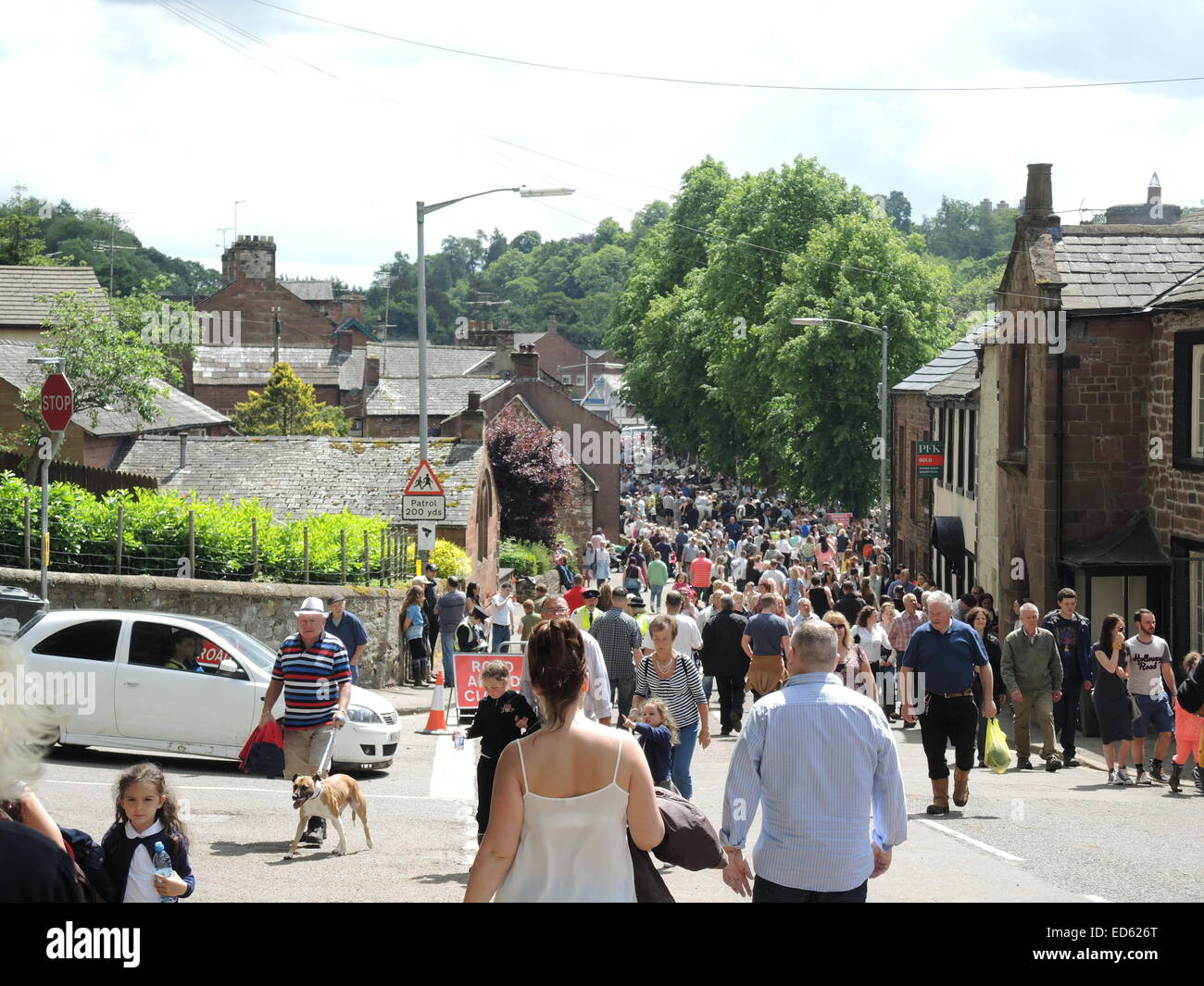 Appleby Horse Fair 2014 Stockfoto