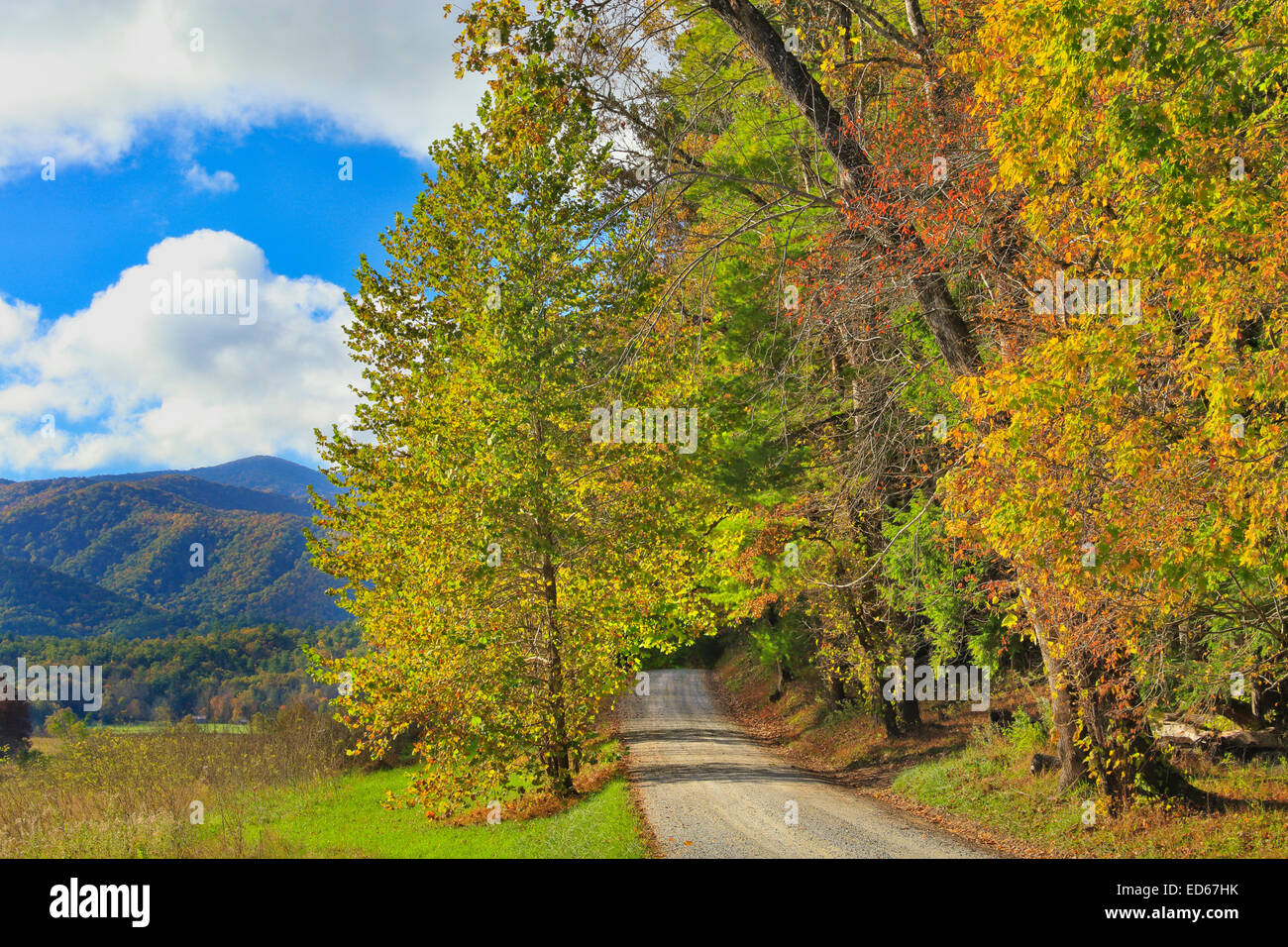 Hyatt Lane, Cades Cove, tolle Smoky Mountains National Park, Tennessee, USA Stockfoto