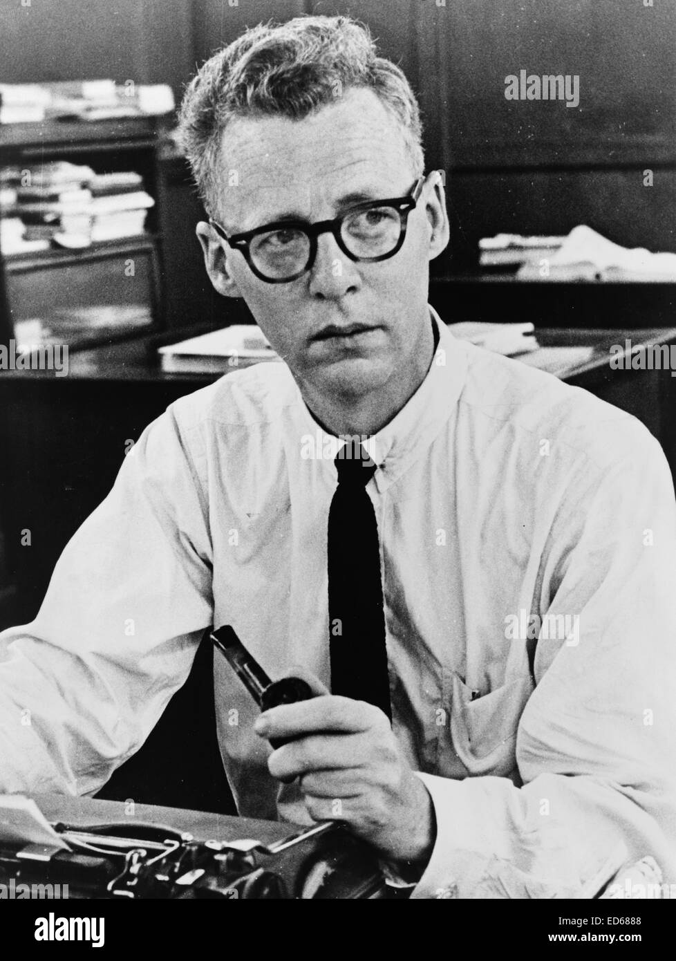 Murray Kempton, zwischen 1950-1967 Stockfoto