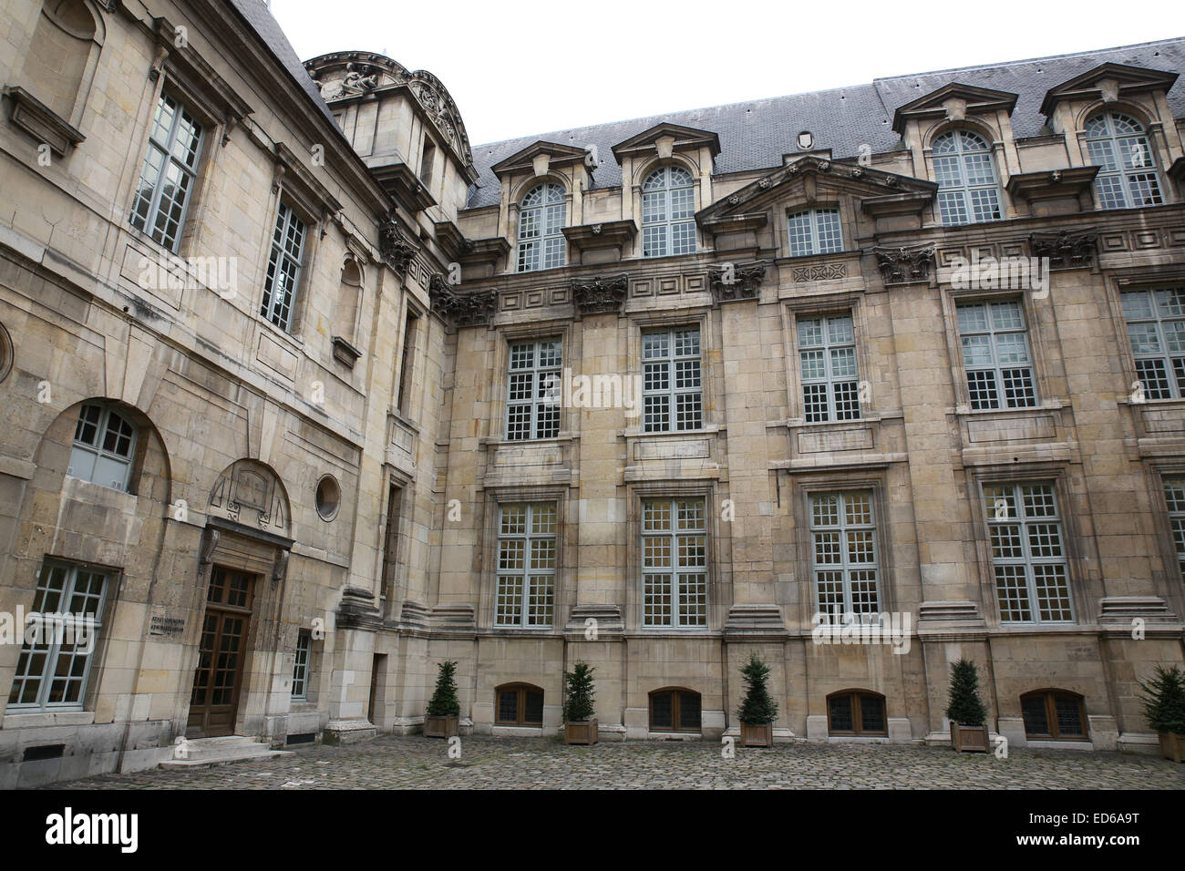 Bibliothèque Historique De La Ville de Paris Stockfoto