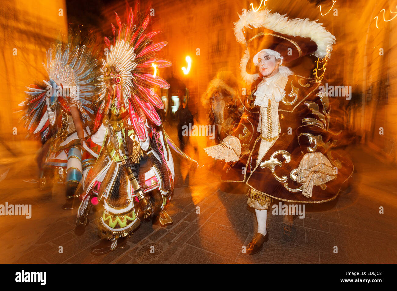 Karneval. Valletta-Stadt. Malta-Insel. Republik Malta. Europa Stockfoto