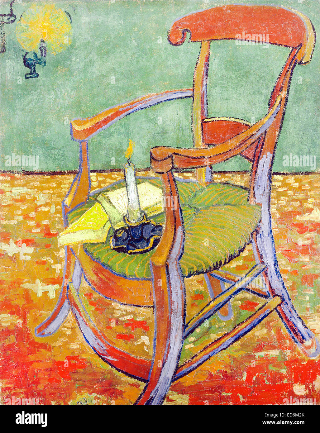 Vincent Van Gogh Gauguins Stuhl 1888 Ol Auf Leinwand Van Gogh