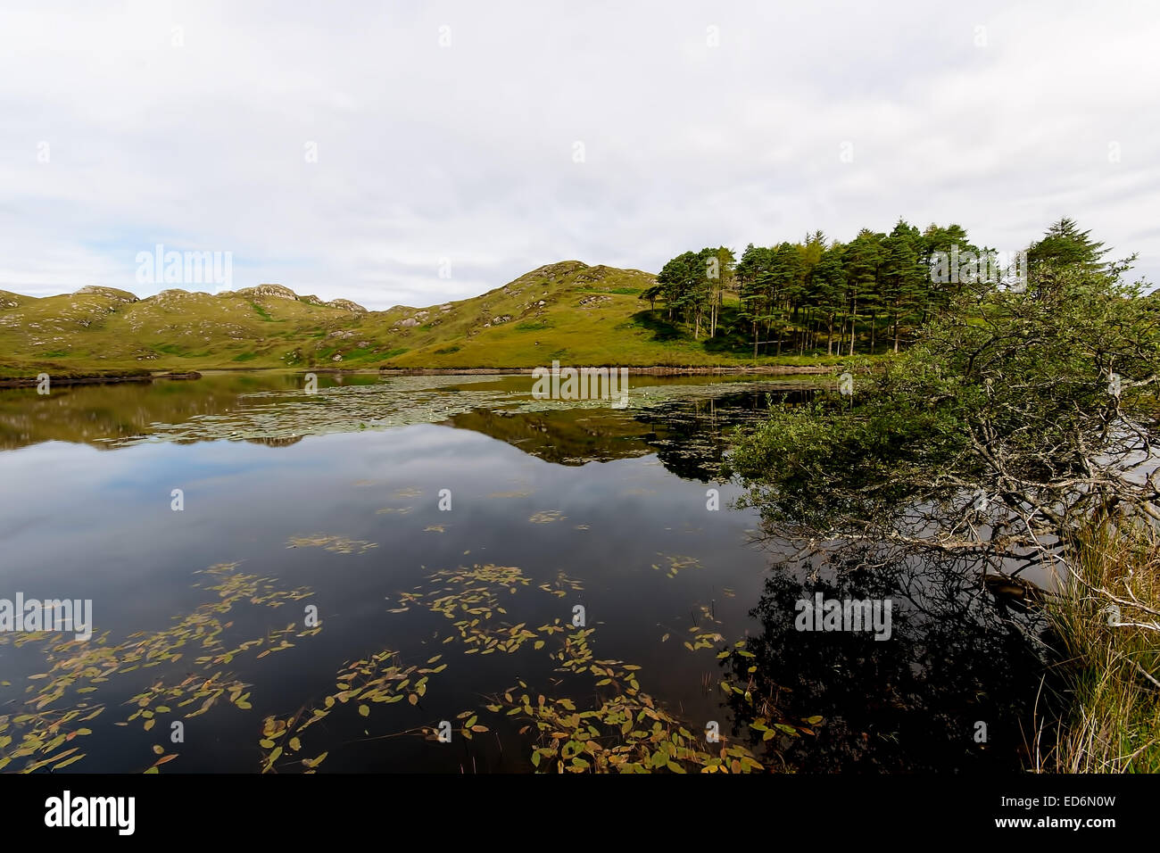 Loch Blain in den Highlands von Schottland. Stockfoto