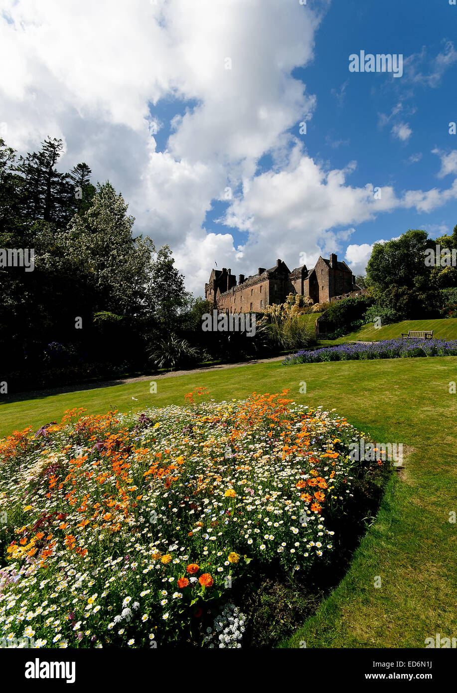 Brodick Castle Gardens auf der Isle of Arran, Schottland Stockfoto